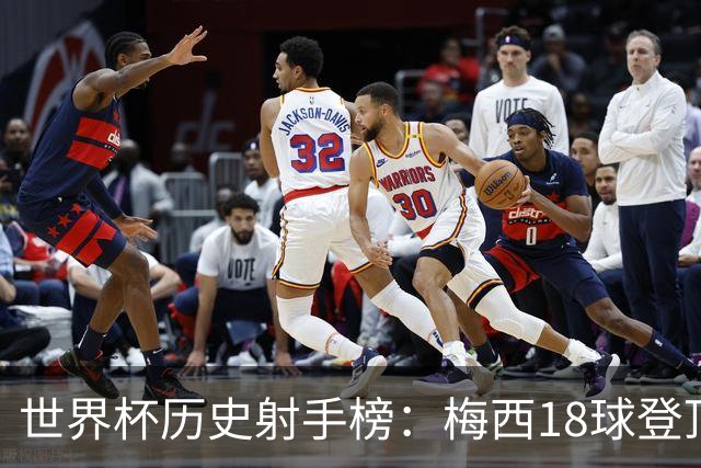 世界杯历史射手榜：梅西18球登顶 姆巴佩16球并列第2 C罗凯恩10球