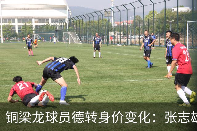 铜梁龙球员德转身价变化：张志雄等11人上升，阿马杜等4人下降